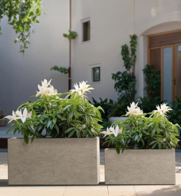 Ronglin lightweight concrete planter